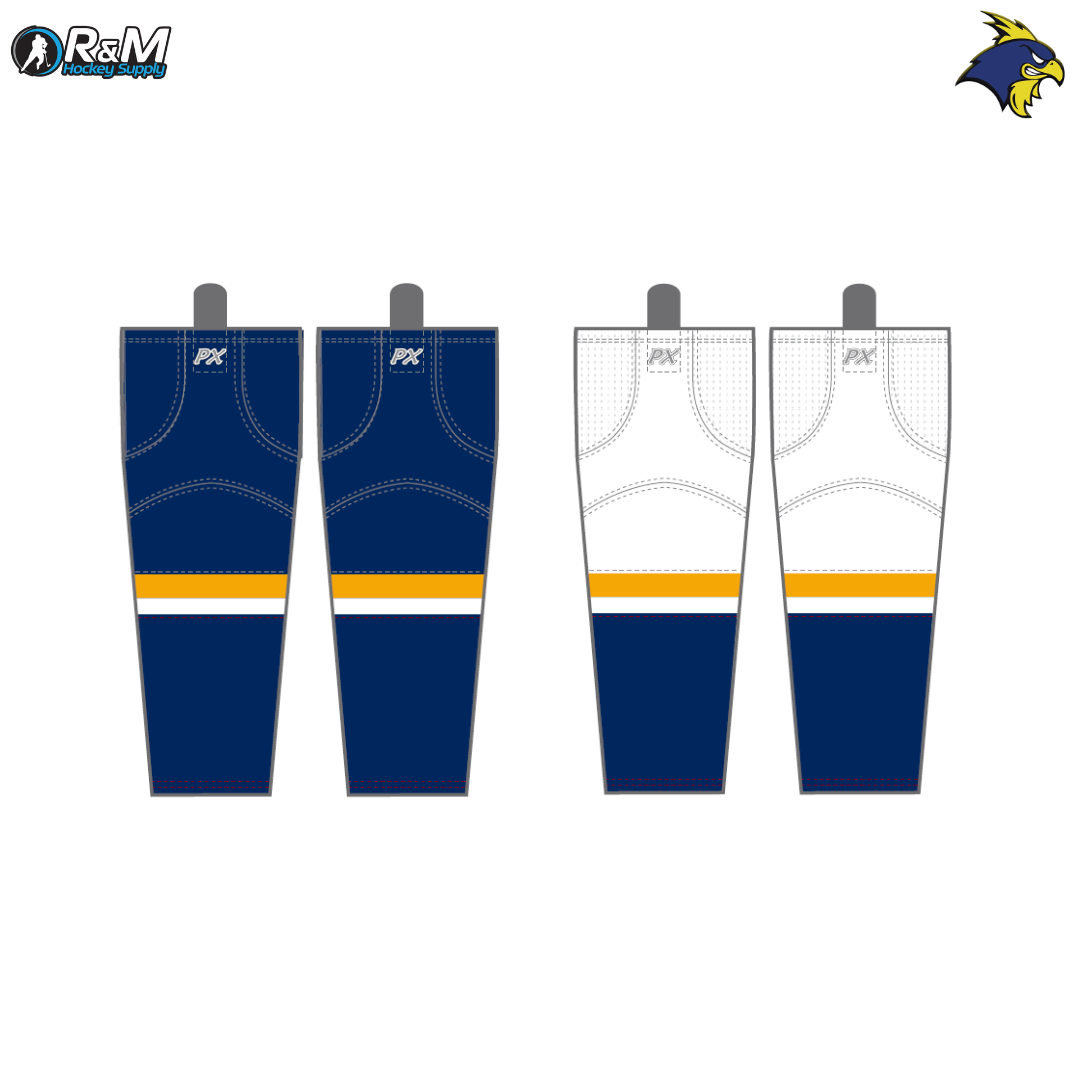 Delaware Jr. Blue Hens Game Socks