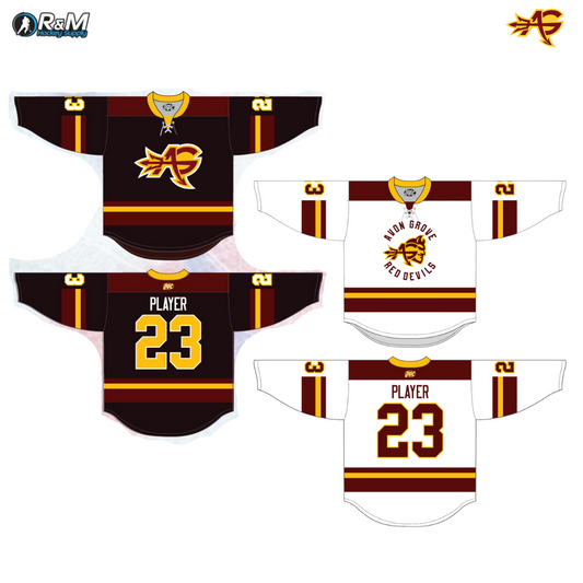 Avon Grove Red Devils Jersey Set